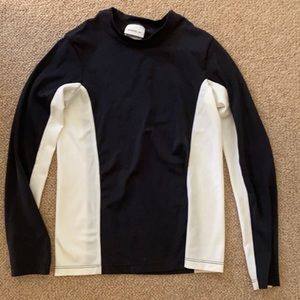 Speedo Black Long Sleeve Rash Guard Kids